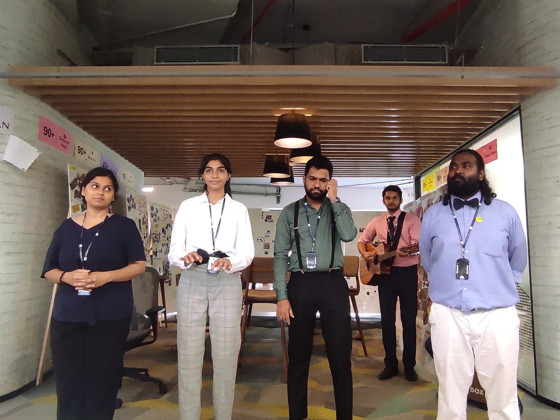 A POSH awareness theatre intervention for Titan in a workplace setting.